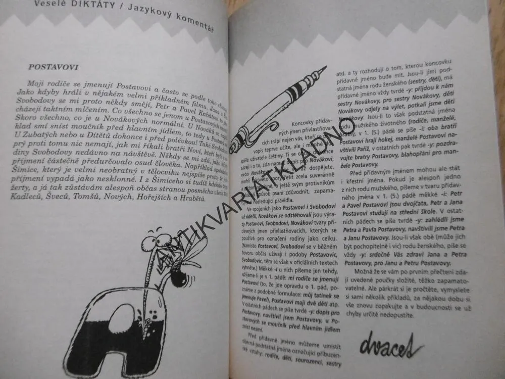 PROCVIČUJEME VESELÉ DIKTÁTY, DĚDEČEK, SVOBODOVÁ