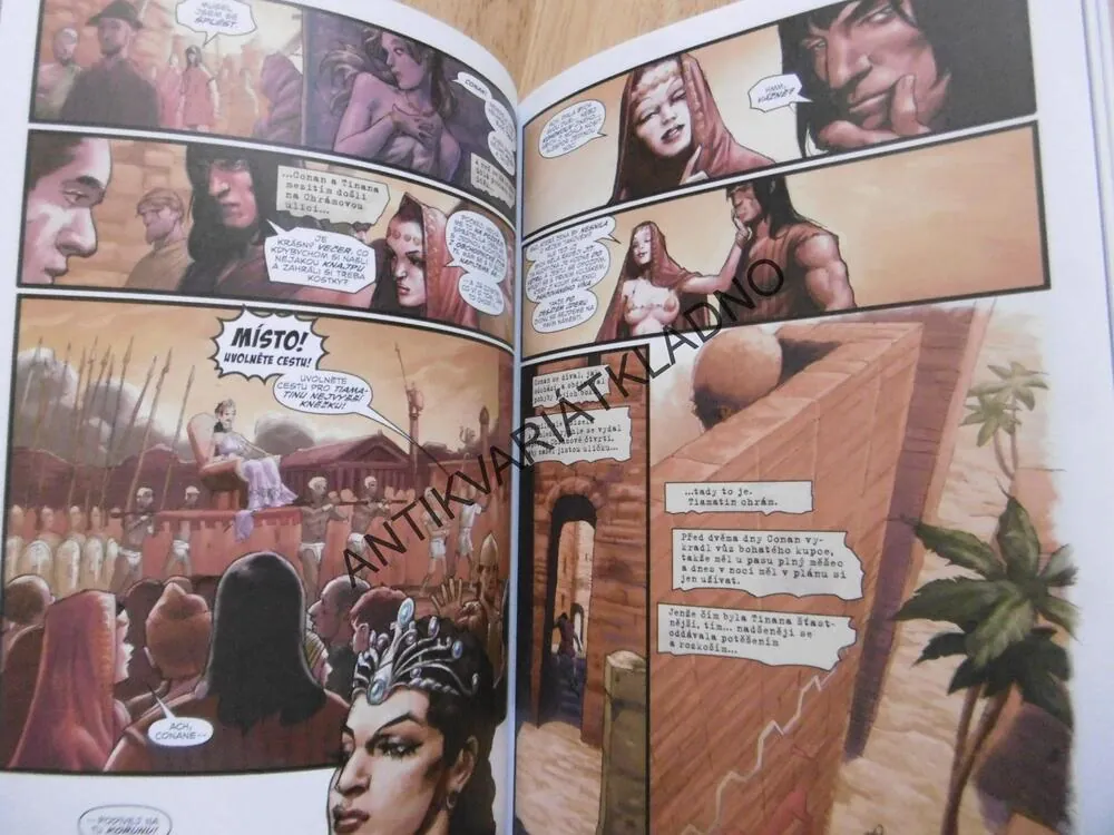 CONAN SLONÍ VĚŽ, KOMIKS, BUSIEK, CARY NORD,