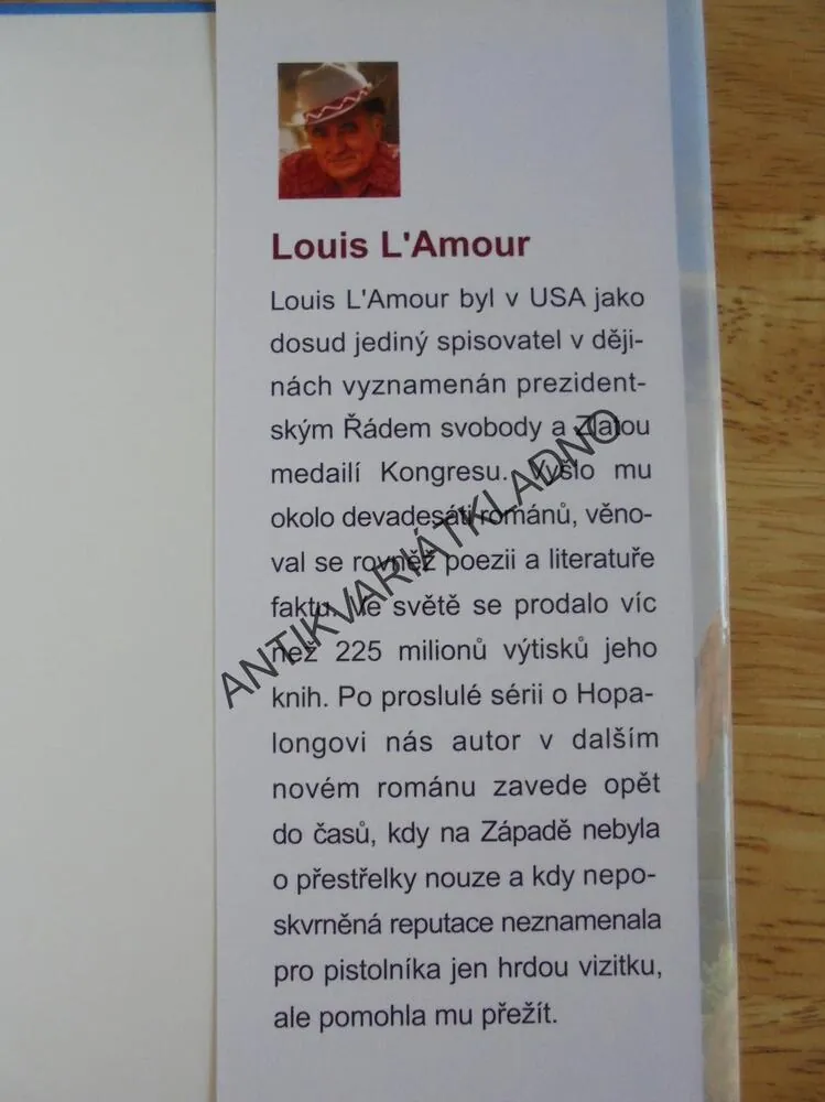 JEZDEC BEZ MINULOSTI, LOUIS L´AMOUR,