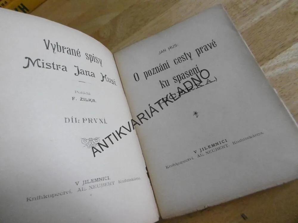 VYBRANÉ SPISY MISTRA JAN HUSI, 1.,JAN HUS,