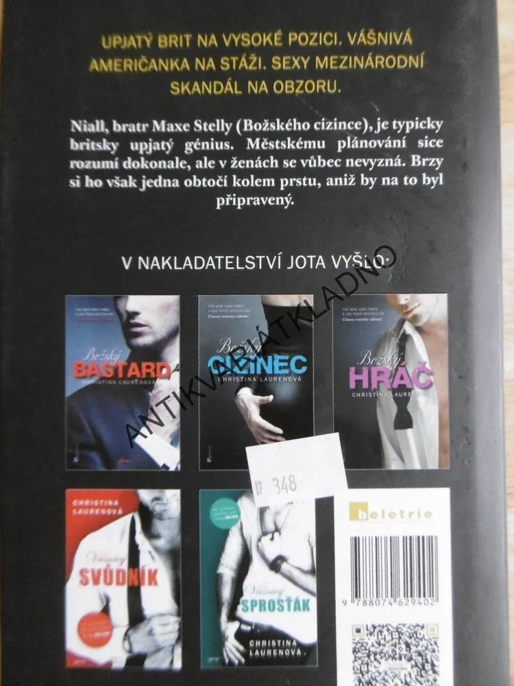 BOŽSKÝ MILENEC, CHRISTINA LAURENOVÁ, **an