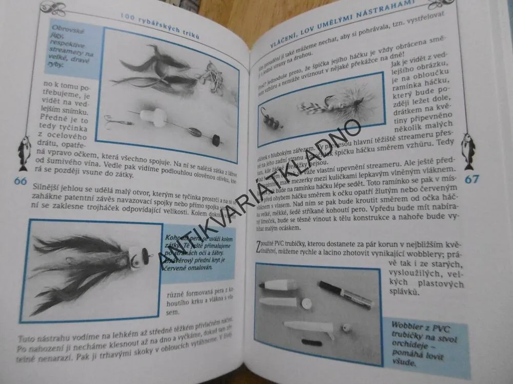 100 RYBÁŘSKÝCH TRIKŮ, E. WIEDERHOLZ, MUŠKAŘENÍ AJ., **an