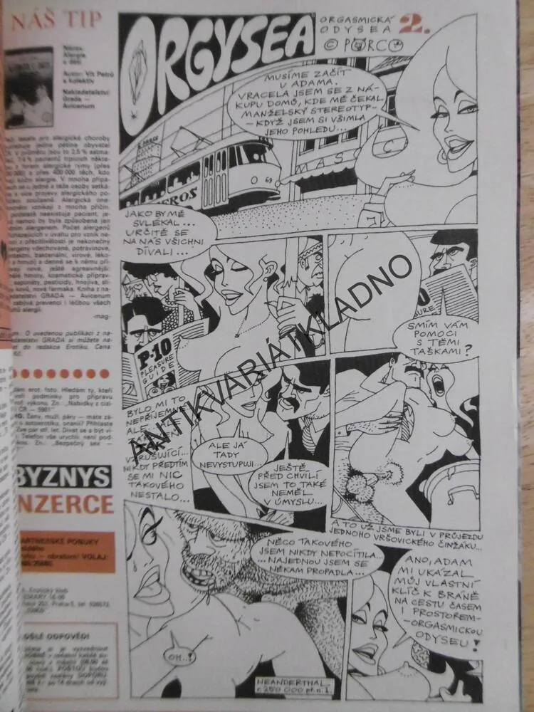 EROTIC MAGAZÍN PRO MUŽE I ŽENY 2/1995