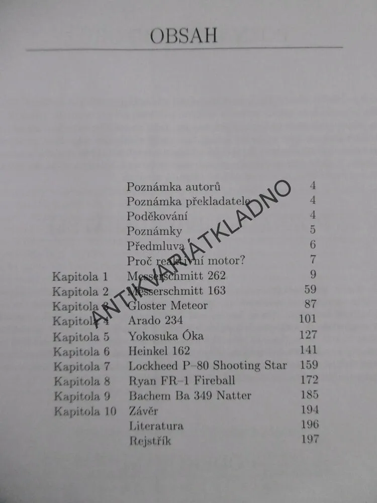 TRYSKOVÁ LETADLA DRUHÉ SVĚTOVÉ VÁLKY, JEFFREY ETHELL, A. PRICE