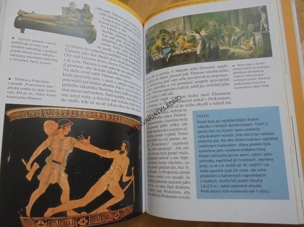 NEJZNÁMĚJŠÍ MÝTY, 50 KLASICKÝCH MÝTŮ ANTICKÉHO SVĚTA