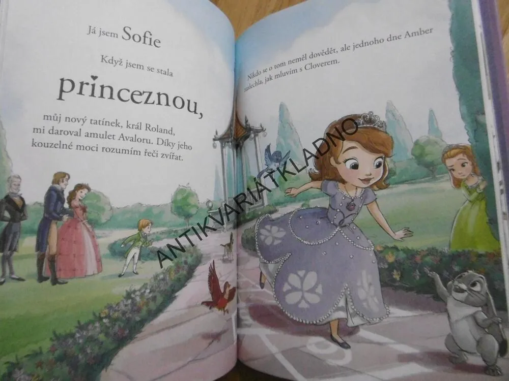 SOFIE PRVNÍ, POHÁDKY Z NÁDHERNIE, ZAČÍNÁME ČÍST, DISNEY JUNIOR,