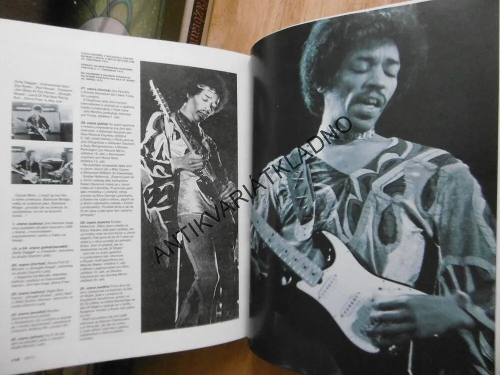 JIMI HENDRIX, JEHO ŽIVOT, LÁSKY A HUDBA, TONY BROWN, **an