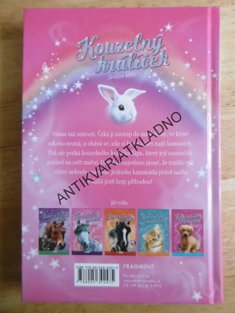 KOUZELNÝ KRÁLÍČEK, STRÁŽCE KLÍČE, SUE BENTLEYOVÁ, **an