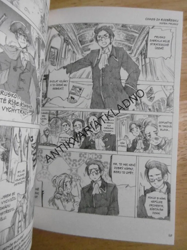 HETALIE 1. MOCNOSTI OSY, MANGA KOMIKS, 