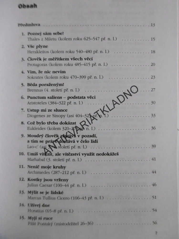 CITÁTY, KTERÉ POHNULY DĚJINAMI, HELGE HESSE, **an