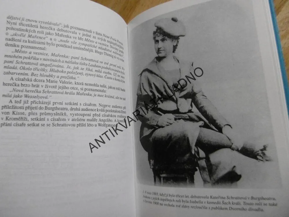 KATEŘINA SCHRATTOVÁ, CÍSAŘOVA TAJNÁ ŽENA, GEORG MARKUS, **an