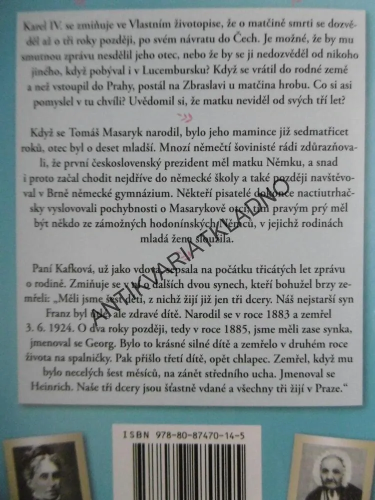 MAMINKY SLAVNÝCH, PAVEL TAUSSIG, **an