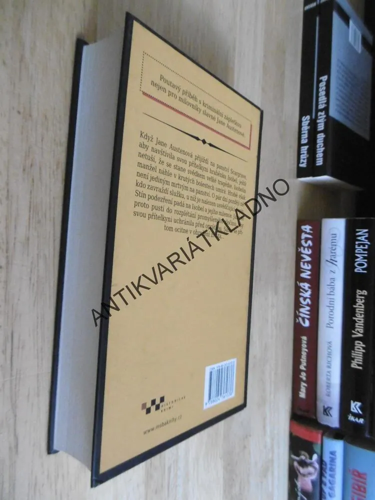 JANE A NEPŘÍJEMNOST NA PANSTVÍ SCARGRAVE, JANE AUSTENOVÁ NA STOPĚ ZLOČINU, STEPHANIE BARRONOVÁ, **an