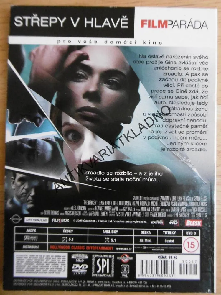 STŘEPY V HLAVĚ, DVD FILM 