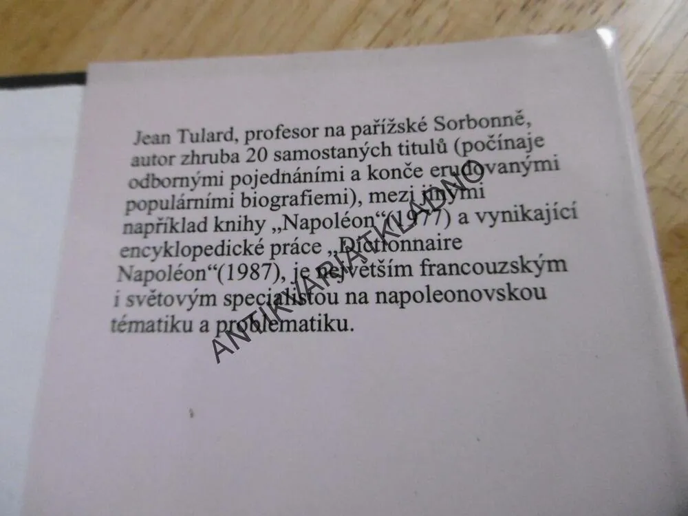 NAPOLEON II., BONAPARTE, JEAN TULARD, **an