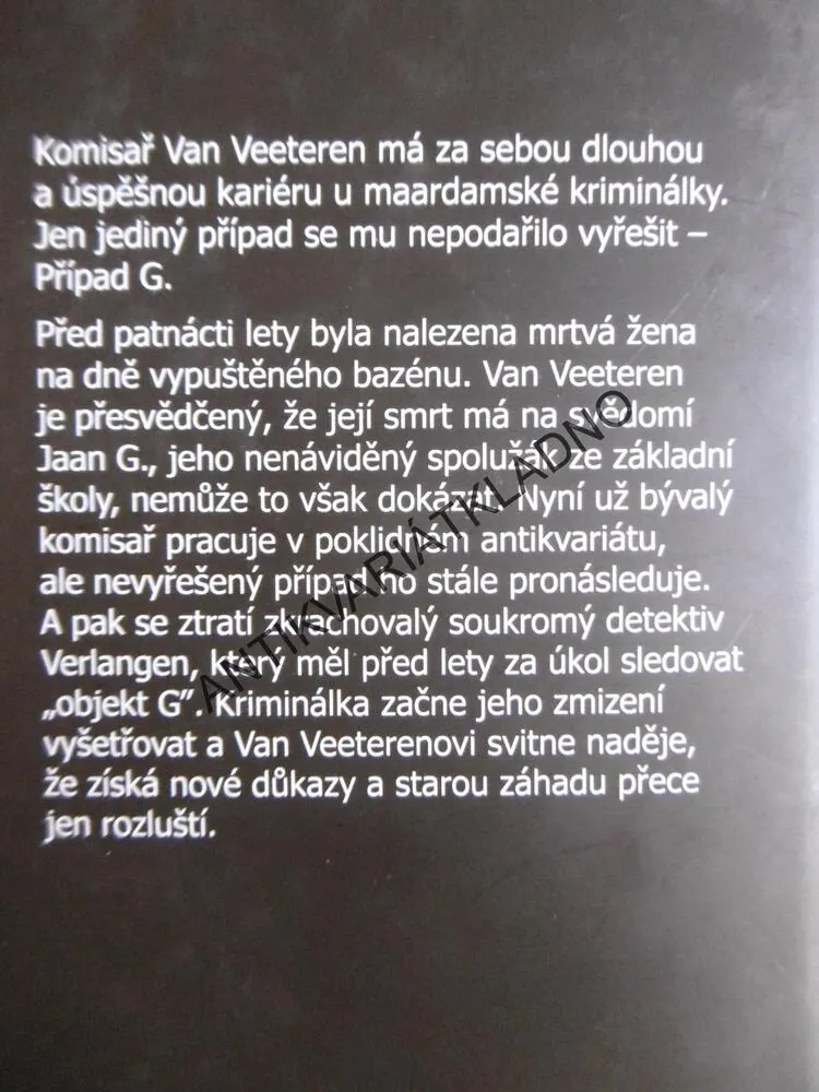 PŘÍPAD G, HAKAN NESSER, **an