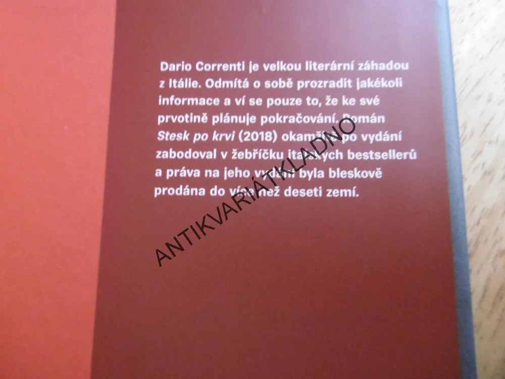 STESK PO KRVI, DARIO CORRENTI, **an
