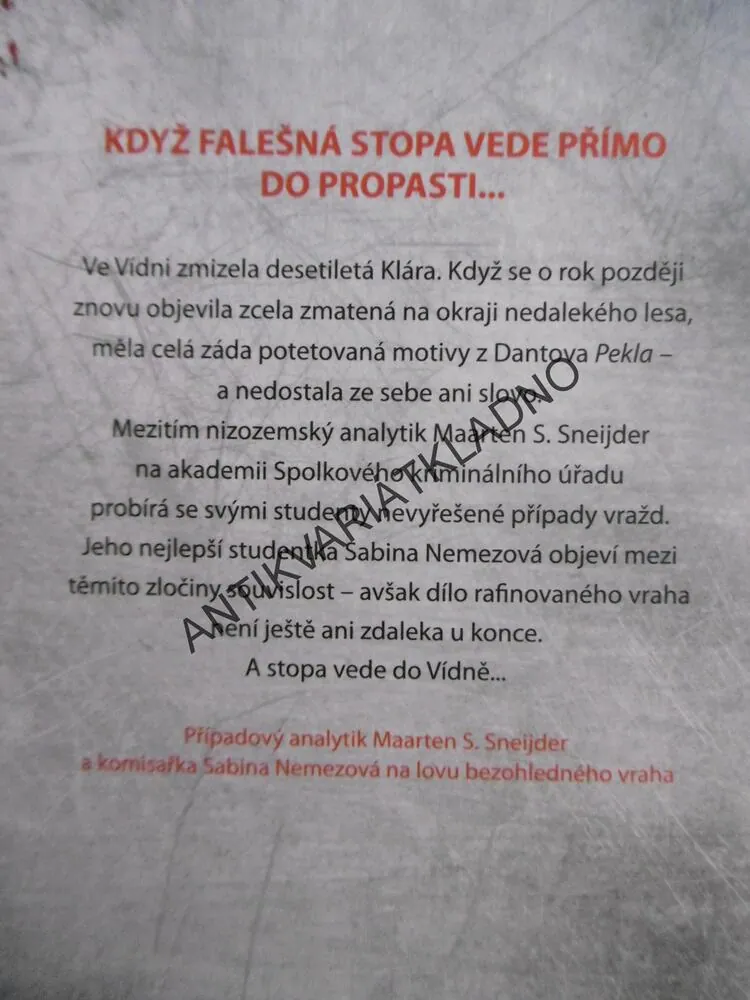 VRAŽEDNÝ ROZSUDEK, ANDREAS GRUBER, **an