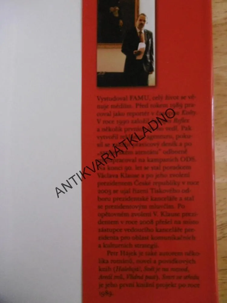 SMRT VE STŘEDU, PETR HÁJEK, **an
