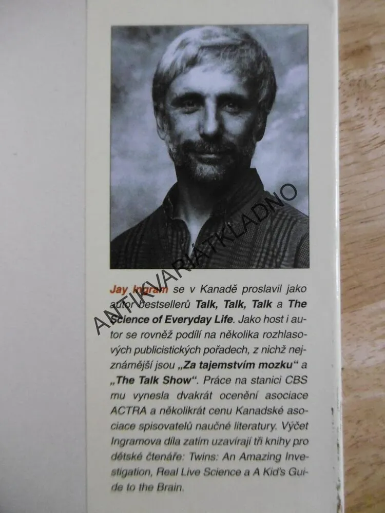 HOŘÍCÍ DŮM, CESTA ZA TAJEMSTVÍM MOZKU, JAY INGRAM, **an