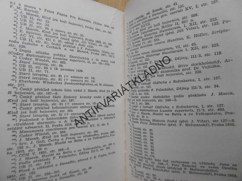 PROKOP VELIKÝ, JOSEF MACEK, **an