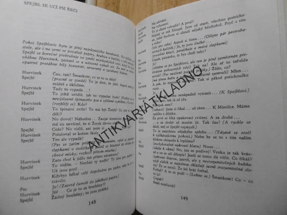HOVORY U SPEJBLŮ, PAVEL GRYM, JIŘÍ TRNKA, 1990