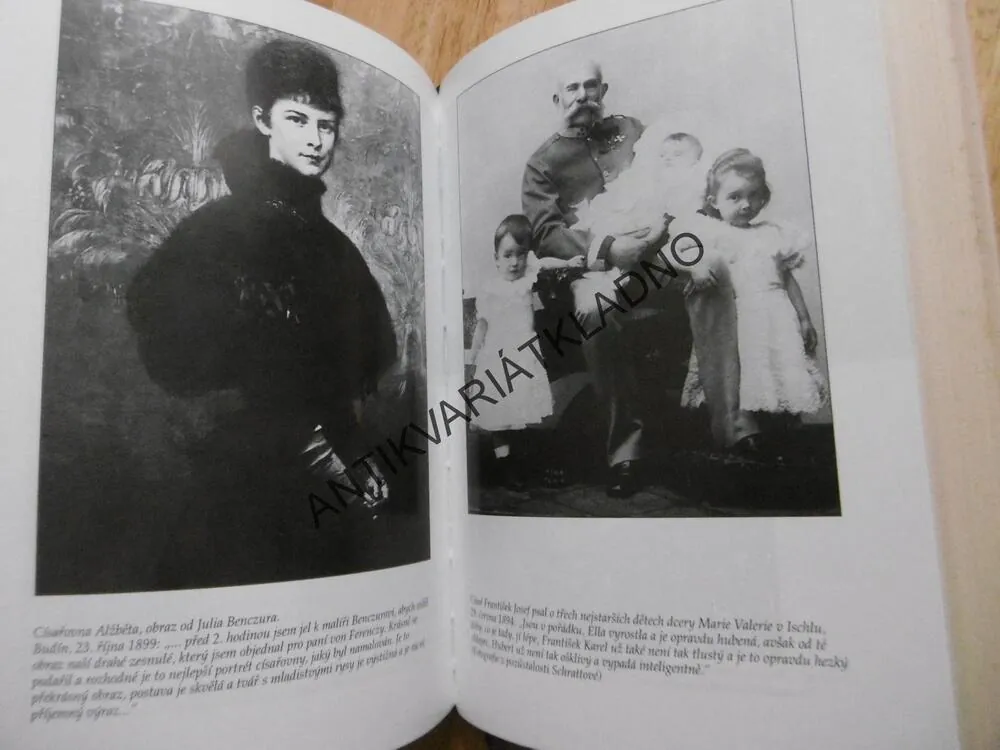 MOJE MILÁ DOBRÁ PŘÍTELKYNĚ, KATEŘINA SCHRATTOVÁ, CÍSAŘ FRANTIŠEK JOSEF 1., BRIGITTE HAMANNOVÁ, **an