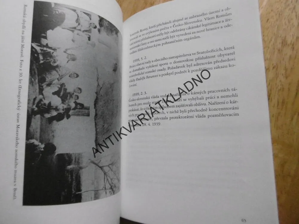 HISTORICKÝ KALENDÁŘ , DĚJINY ČESKÝCH ROMŮ V DATECH, CTIBOR NEČAS, **an