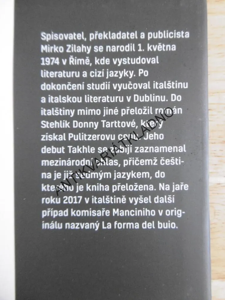 TAKHLE SE ZABÍJÍ , MIRKO ZILAHY, **an