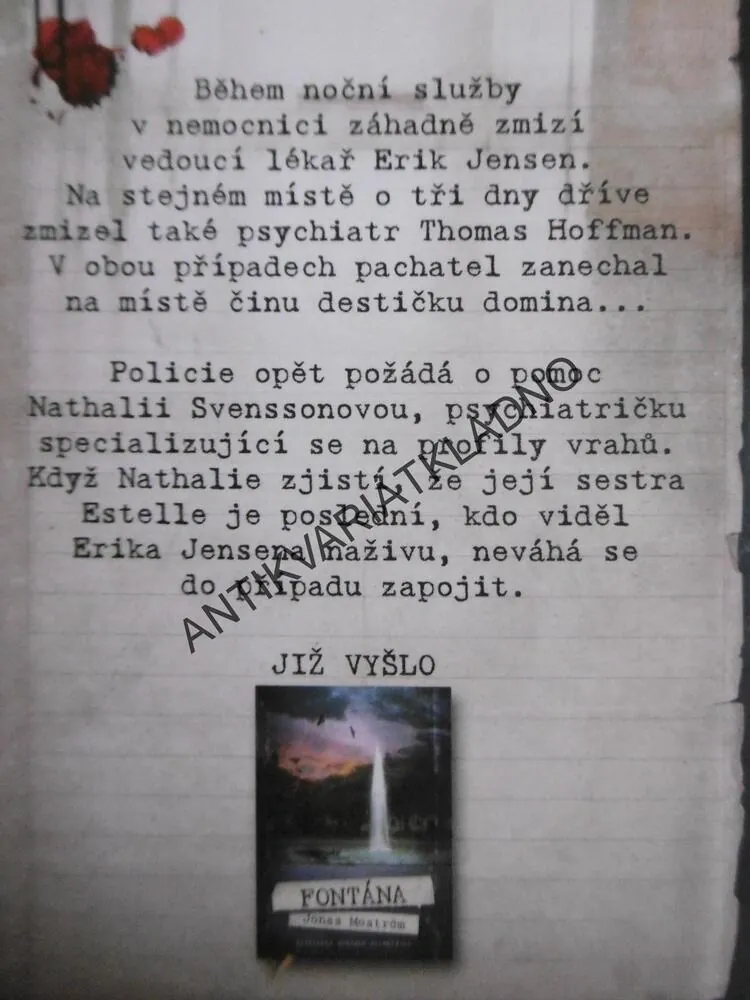 DOMINO, JONAS MOSTRÖM, **an
