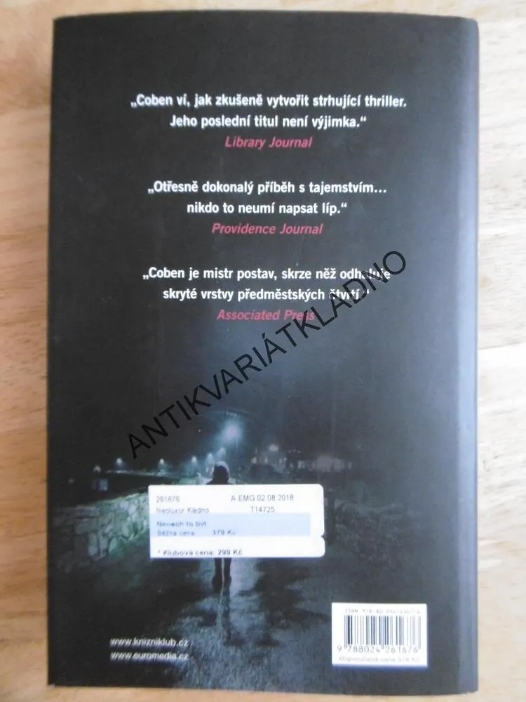 NENECH TO BÝT, HARLAN COBEN. **an