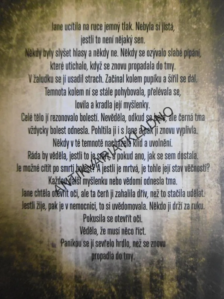 OTEVŘENÝ HROB, ANGELA MARSONSOVÁ, **an