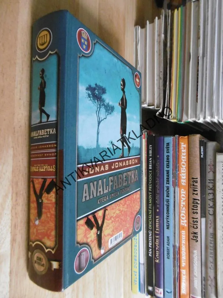 STOLETÝ STAŘÍK, KTERÝ VYLEZL Z OKNA A ZMIZEL, ANALFABETKA,KTERÁ UMĚLA POČÍTAT, JONAS JONASSON, **an