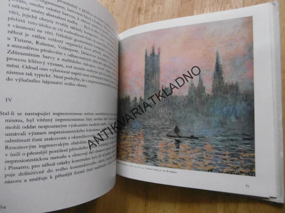 MALÁ GALERIE - CLAUDE MONET, **an