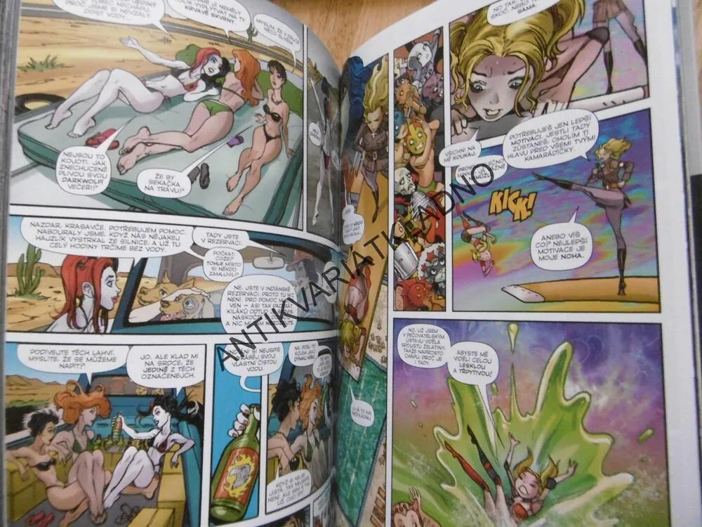 HARLEY QUINN, VOLÁNÍ DO ZBRANĚ, KOMIKS DC COMICS