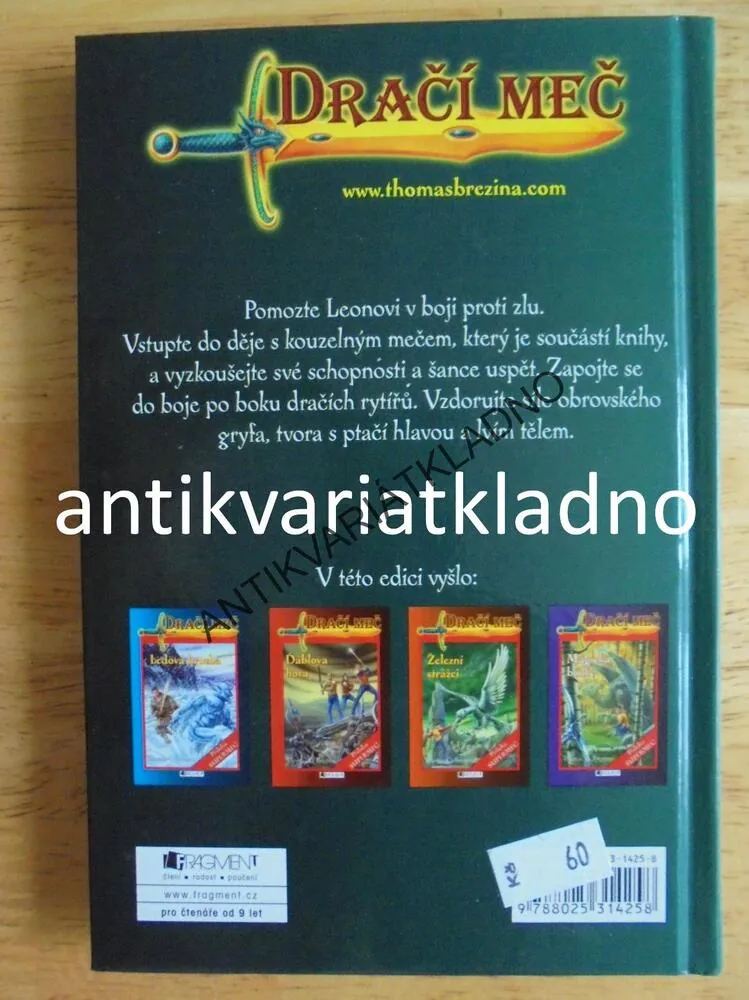 DRAČÍ MEČ, ÚNOS RYTÍŘE, BREZINA,