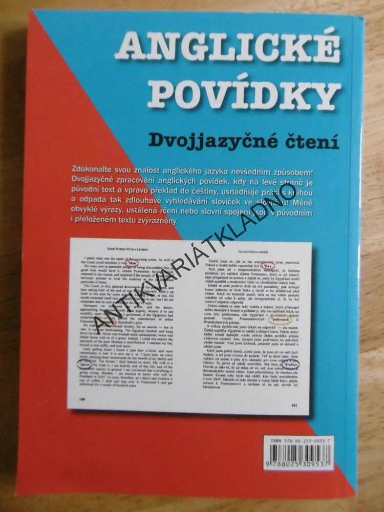 ANGLICKÉ POVÍDKY, ENGLISH STORIES, E.A. POE, J.K. JEROME, DVOJJAZYČNÉ, **an