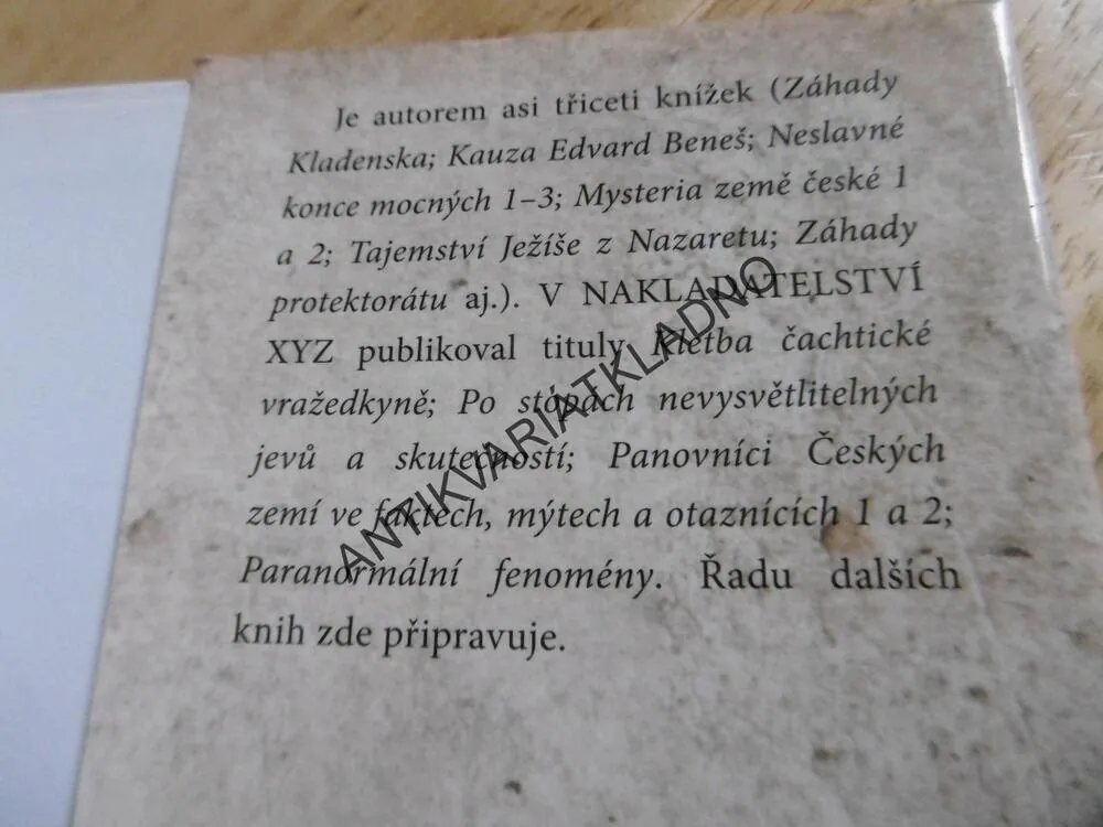 STAROMĚSTSKÁ POPRAVA ČESKÝCH PÁNŮ A MĚŠŤANŮ, VLADIMÍR LIŠKA, **an