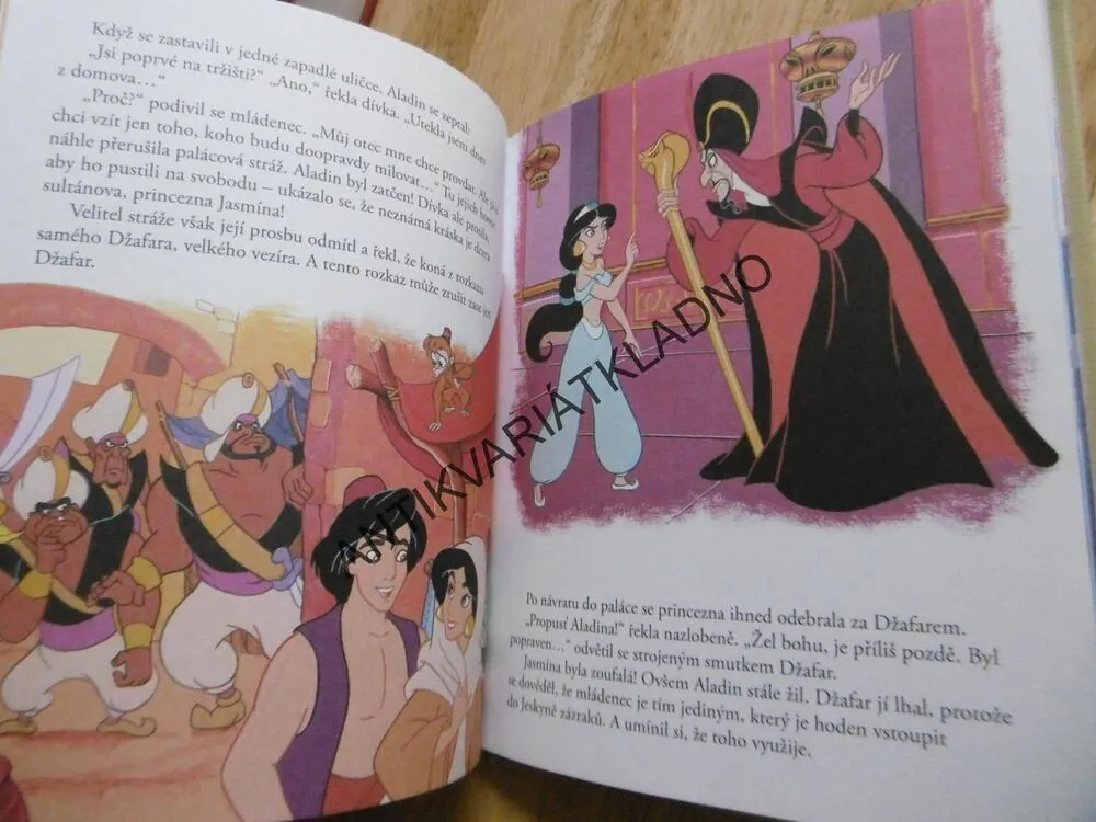 ALADIN, WALT DISNEY, ZLATÁ SBÍRKA POHÁDEK 2., **an