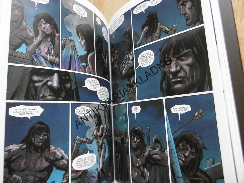 CONAN 6., NERGALOVA PAŽE, KOMIKS, **an