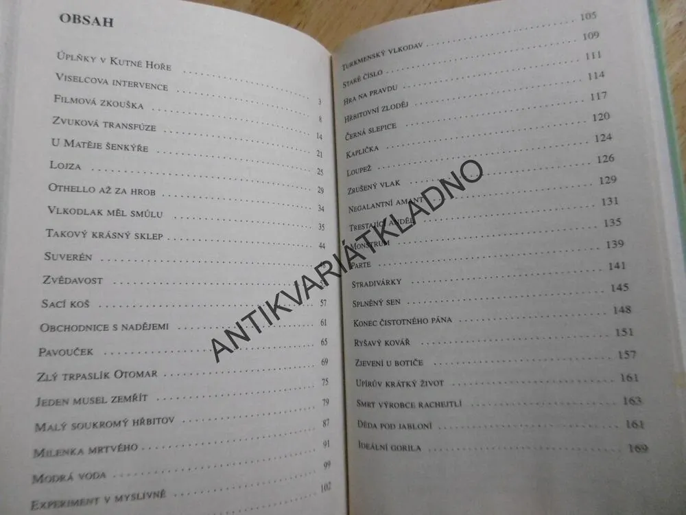 ZUBATÁ ZA KRKEM, ŠVANDRLÍK, **an
