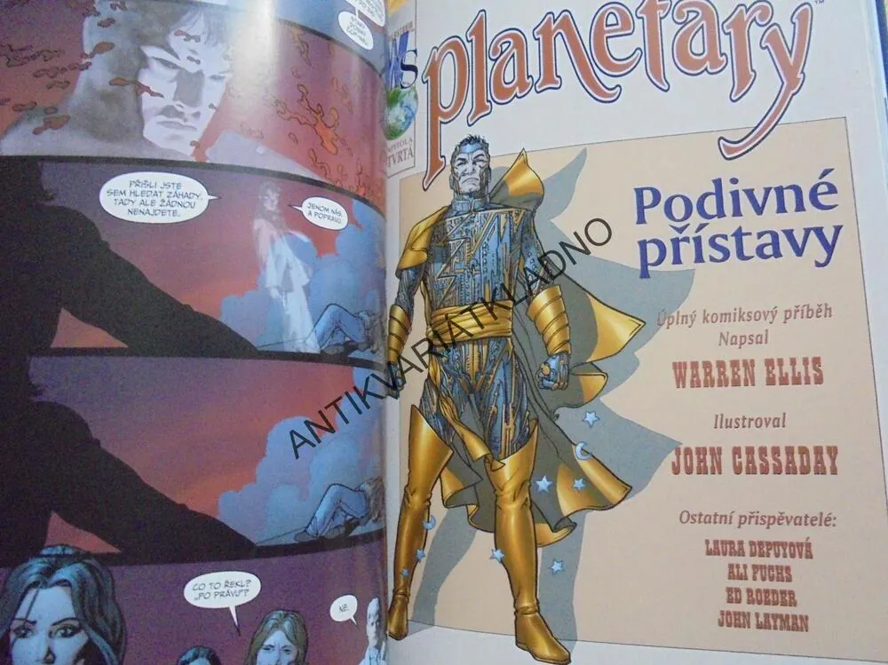 PLANETARY, 1., KOMIKS, CASSADAY