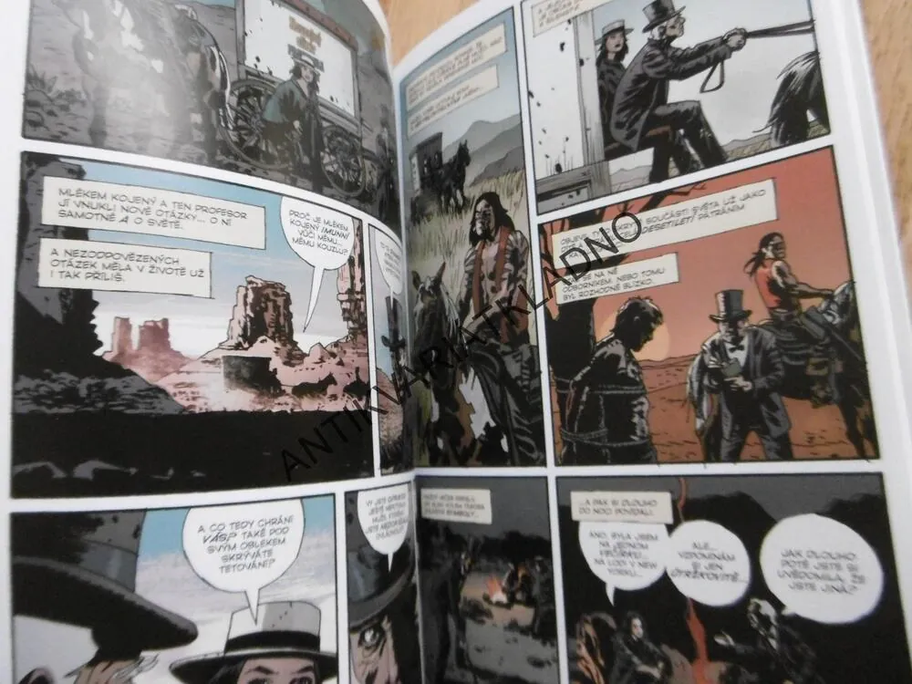 FATALE, NA ZÁPAD OD PEKLA, KOMIKS HOROR, **an