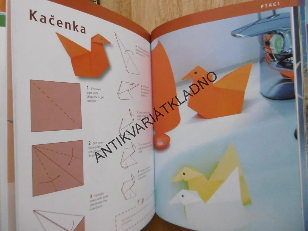 ORIGAMI PRO KAŽDÉHO, PRAKTICKÉ NÁVODY 40 MODELŮ Z PAPÍRU,ARMIN TÄUBNER, **an