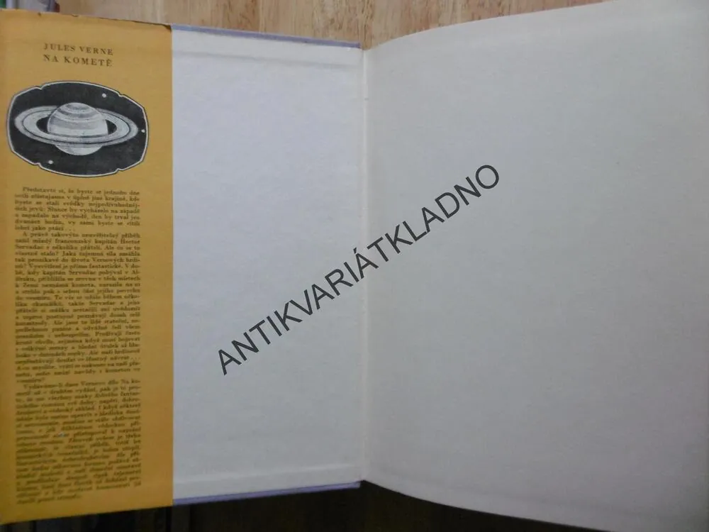 NA KOMETĚ, JULES VERNE, 1975, **an