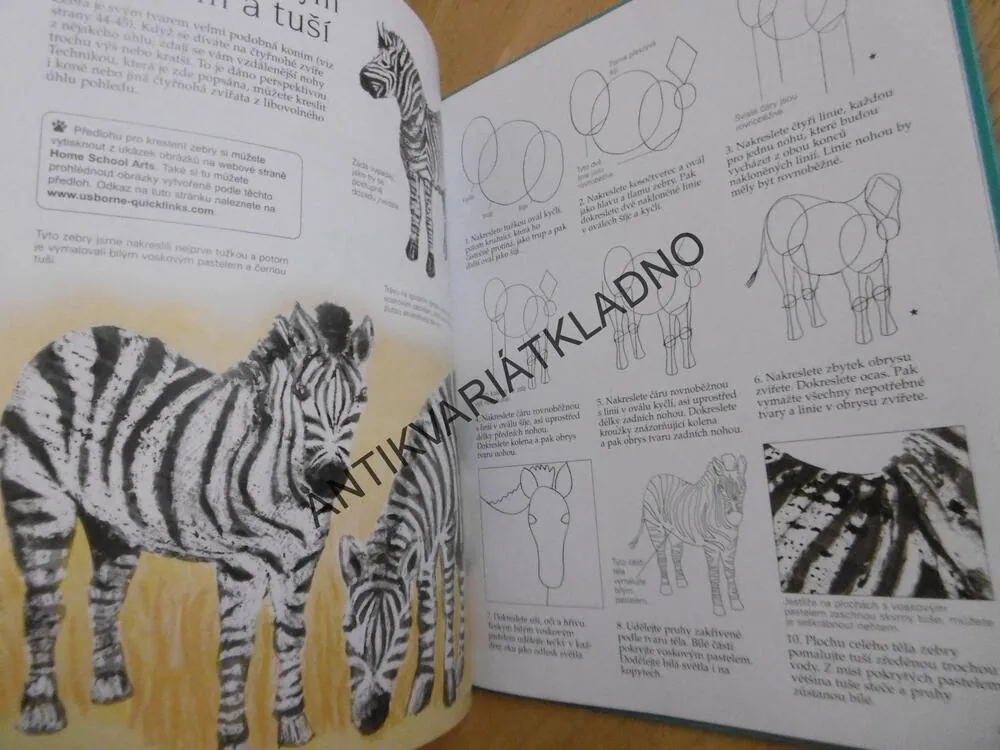 KRESLÍME ZVÍŘÁTKA, PRO ŠKOLÁKY A PŘEDŠKOLÁKY,**an