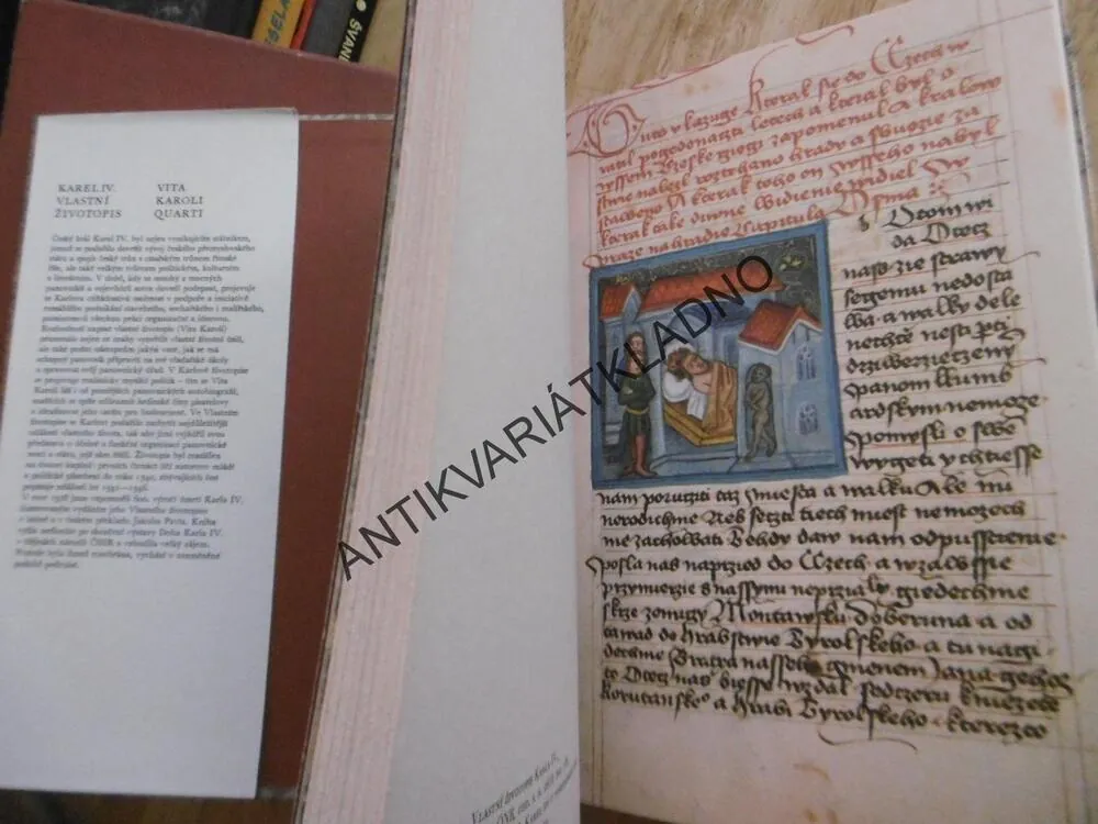 KAREL IV. , VLASTNÍ ŽIVOTOPIS,1979, KRÁL A CÍSAŘ, **an