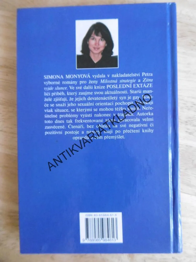 POSLEDNÍ EXTÁZE, SIMONA MONYOVÁ, **an