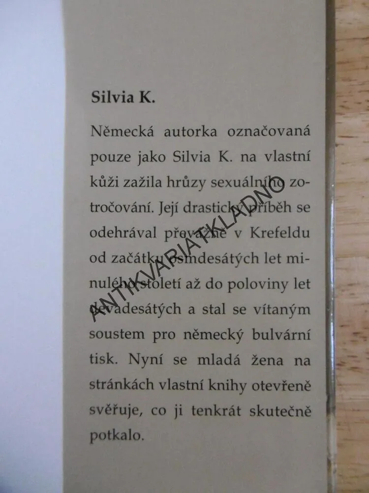 OTROKYNĚ SADISTŮ, SILVIA K., **an