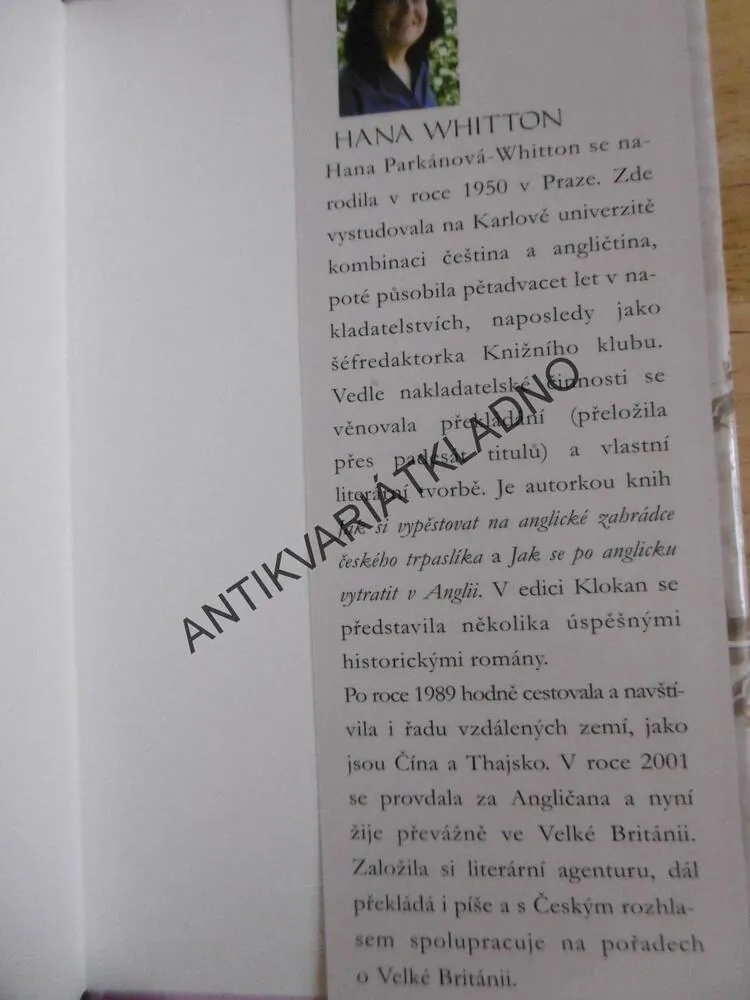 HRDOST DO VÍNKU, HANA WHITTON, **an